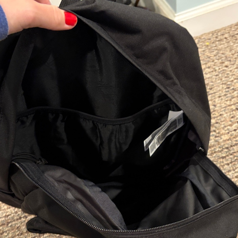 JanSport Classic Black Backpack Superbreak Plus - Picture 3 of 5